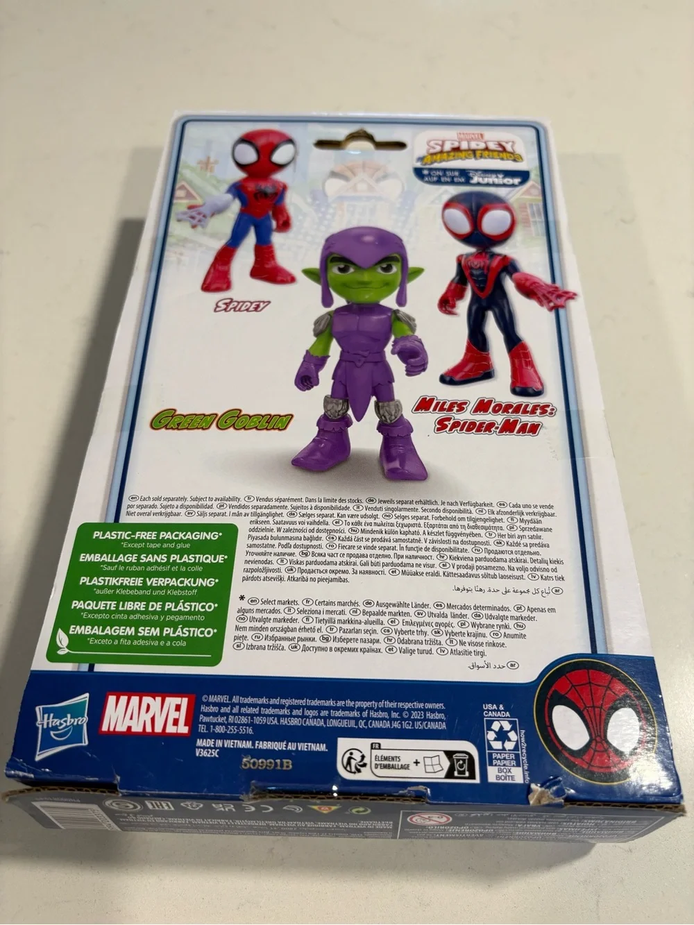 Hasbro Spidey and His Amazing Friends Green Goblin Figure - Purple & Green
